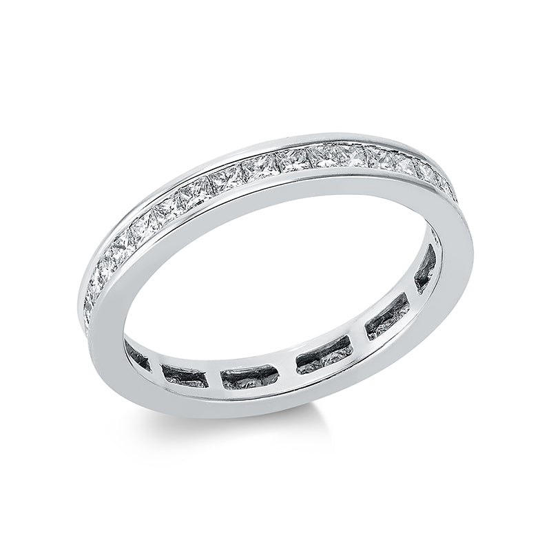 Ring 18 kt WG, 37 Princ. 0,86 ct, TW-si