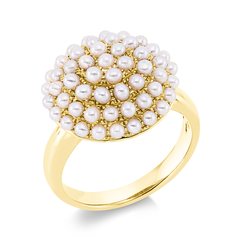 Ring 18 kt GG, 59 ZP weiß 1,9 mm