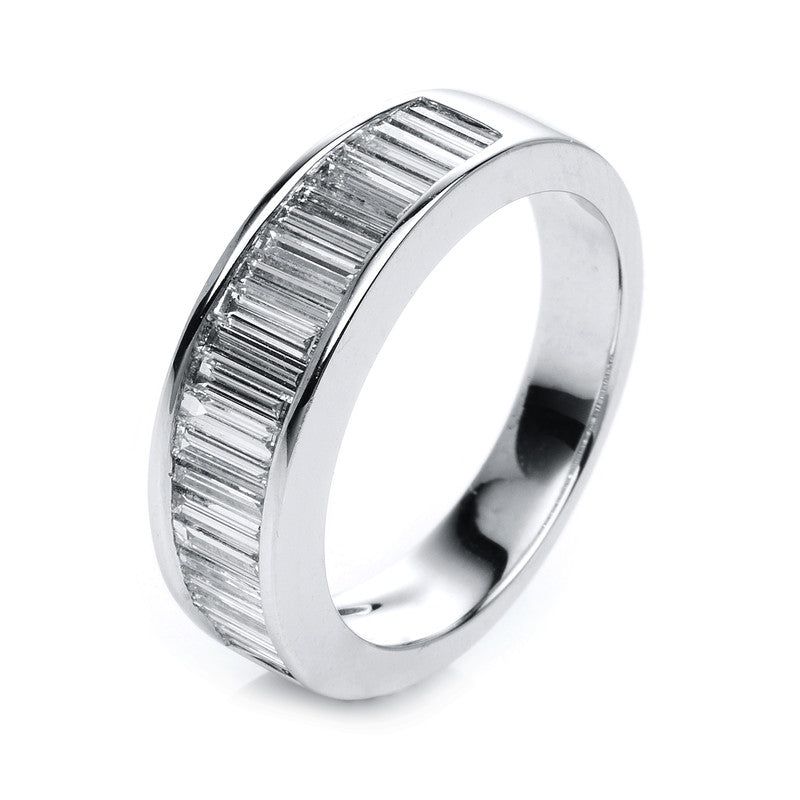 Ring 18 kt WG, 21 Bag. 1,29 ct, TW-vsi