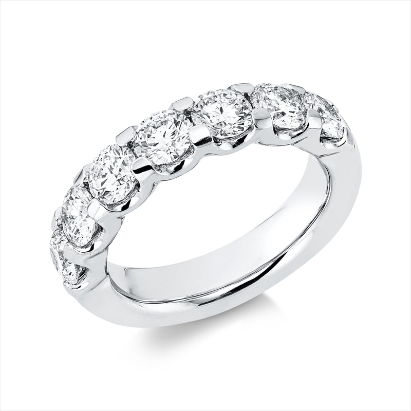 Ring 18 kt WG, Premium Edition, 7 GIA's, 7 Brill. 2,10 ct, TW-si