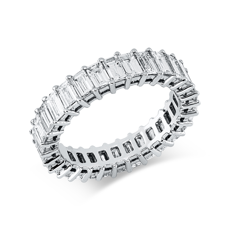 Ring 18 kt WG, 30 Bag. 2,72 ct, TW-vsi