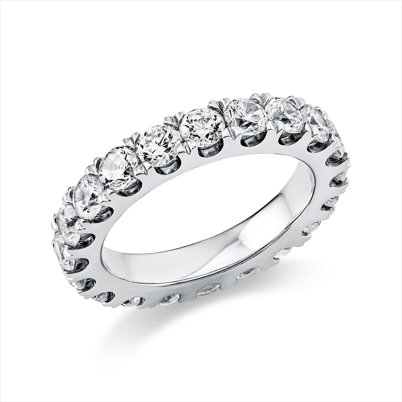 Ring 18 kt WG, 20 Brill. 2,91 ct, TW-si