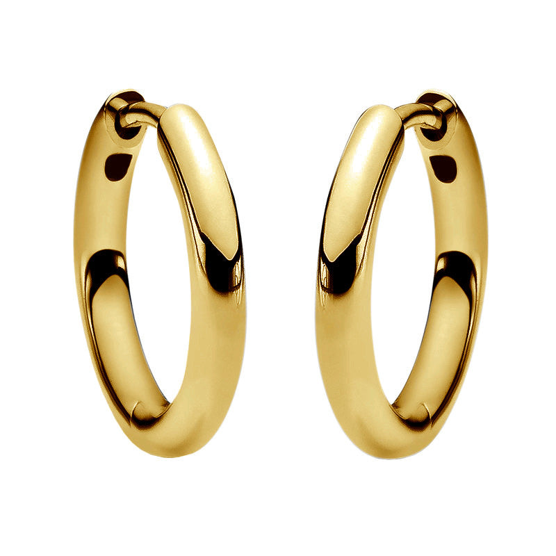 Creolen 14 kt GG, poliert