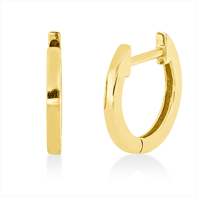 Creolen 18 kt GG, poliert