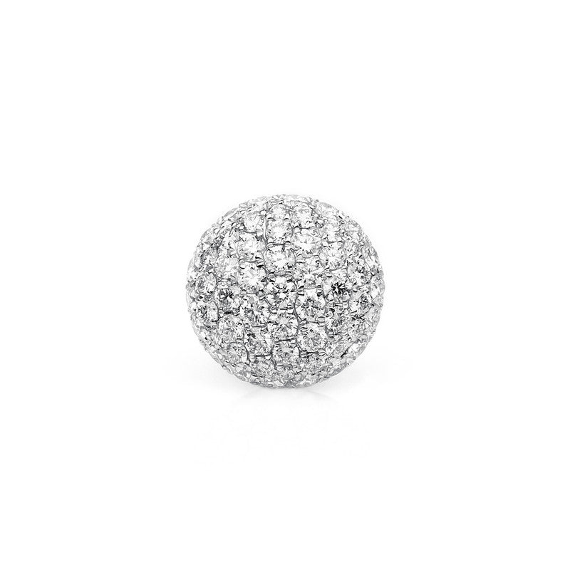 Anhänger 18 kt WG, 55 Brill. 0,74 ct, TW-vsi