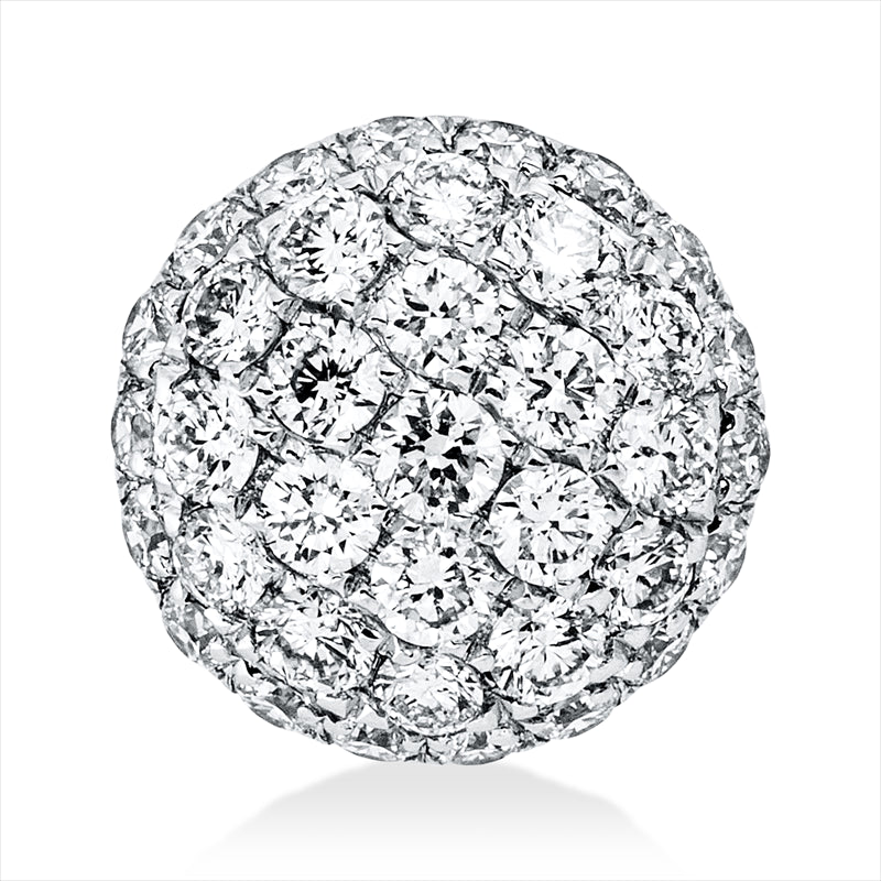 Anhänger 18 kt WG, 37 Brill. 0,37 ct, TW-vsi