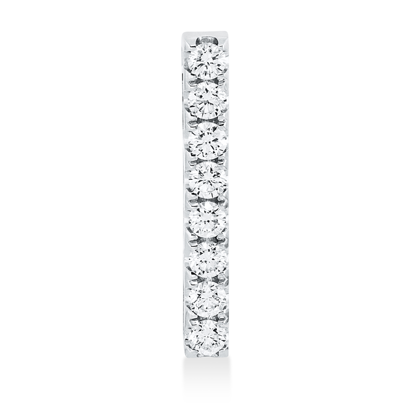 Anhänger 18 kt WG, 8 Brill. 0,38 ct, TW-si