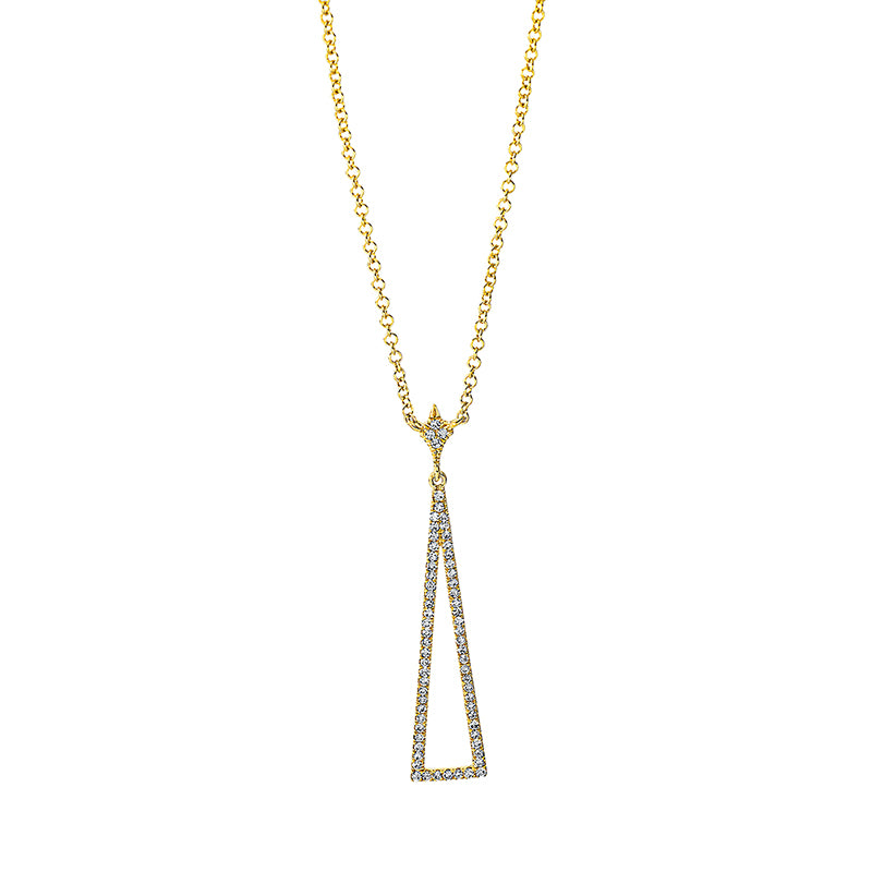 Collier 18 kt GG, mit ZÖ 40 cm + 43 cm, 67 Dia. 0,16 ct, W-si