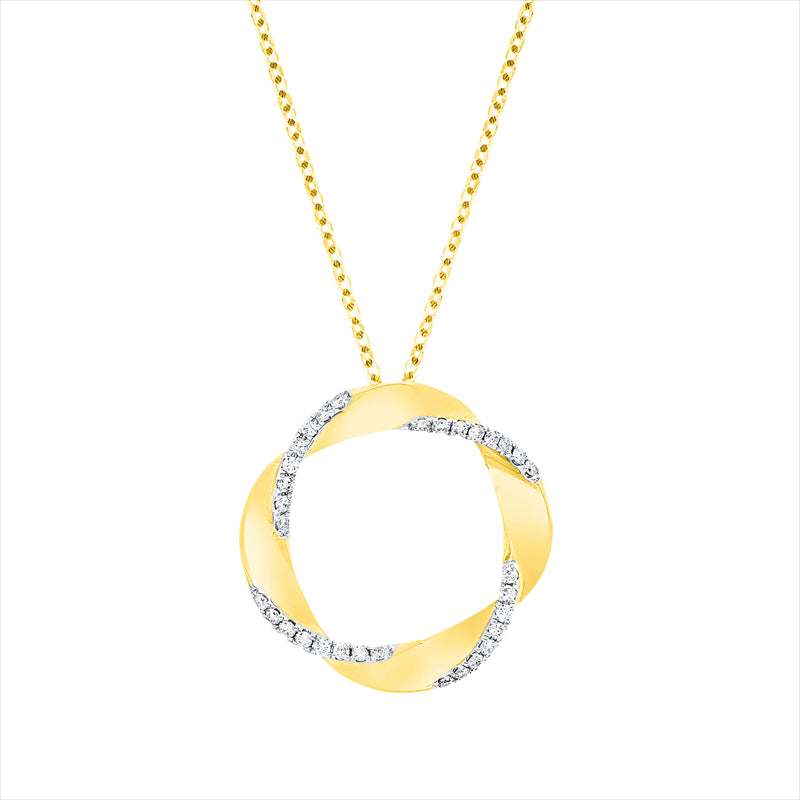 Collier 18 kt GG+WG, mit ZÖ 40 cm + 43 cm, 32 Brill. 0,22 ct, W-pi