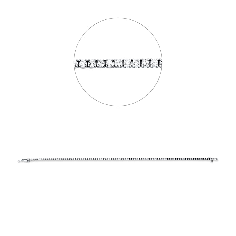 Armband 18 kt WG, Premium Edition, 95 Brill. 1,39 ct, TW-si