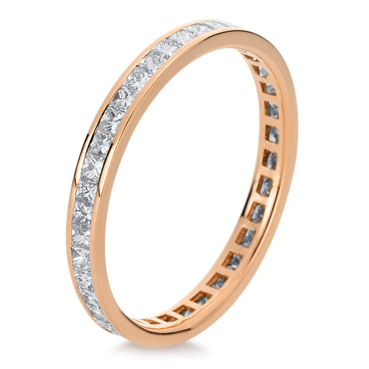 Ring 18 kt RG, 41 Princ. 0,89 ct, TW-si