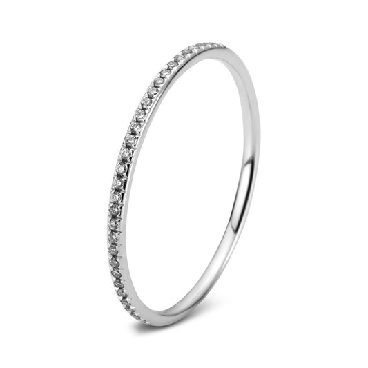 Ring 18 kt WG, 31 Brill. 0,08 ct, TW-vsi/si