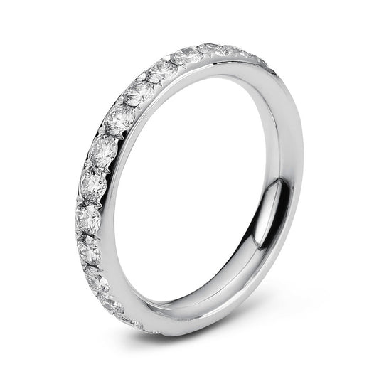 Ring 18 kt WG, 29 Brill. 1,14 ct, TW-vsi/si