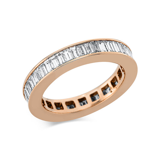 Ring 18 kt RG, 50 Bag. 2,00 ct, TW-vsi