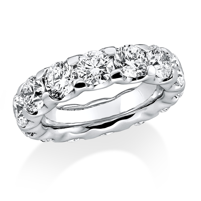 Ring 18 kt WG, Premium Edition, 14 Brill. 7,00 ct, TW-si