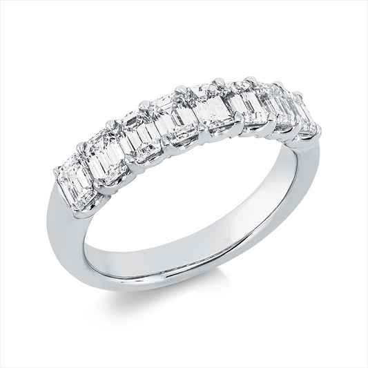 Ring 18 kt WG, 8 Sm.schliff 1,52 ct, D/F-vsi