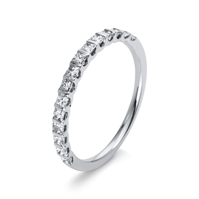 Ring 18 kt WG, 15 Princ. 0,59 ct, TW-si