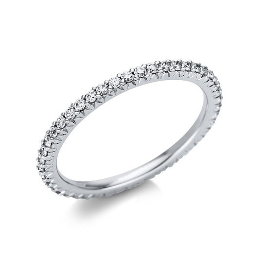 Ring 18 kt WG, 45 Brill. 0,45 ct, TW-si