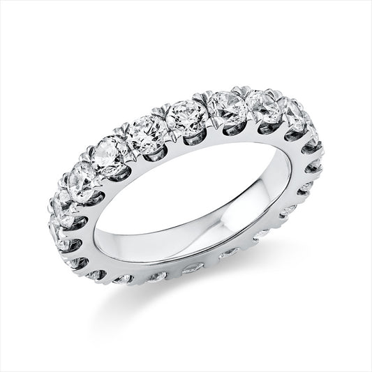 Ring 18 kt WG, 20 Brill. 2,91 ct, TW-si