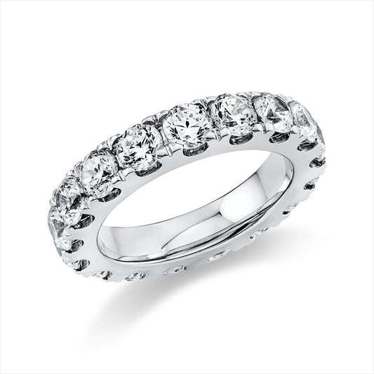 Ring 18 kt WG, 16 Brill. 3,73 ct, TW-si