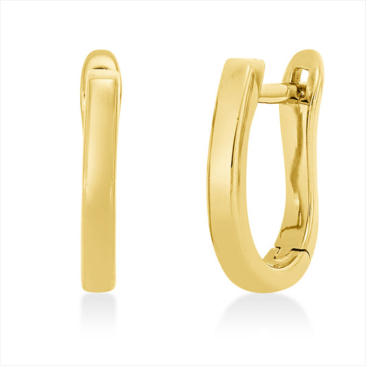 Creolen 18 kt GG, poliert