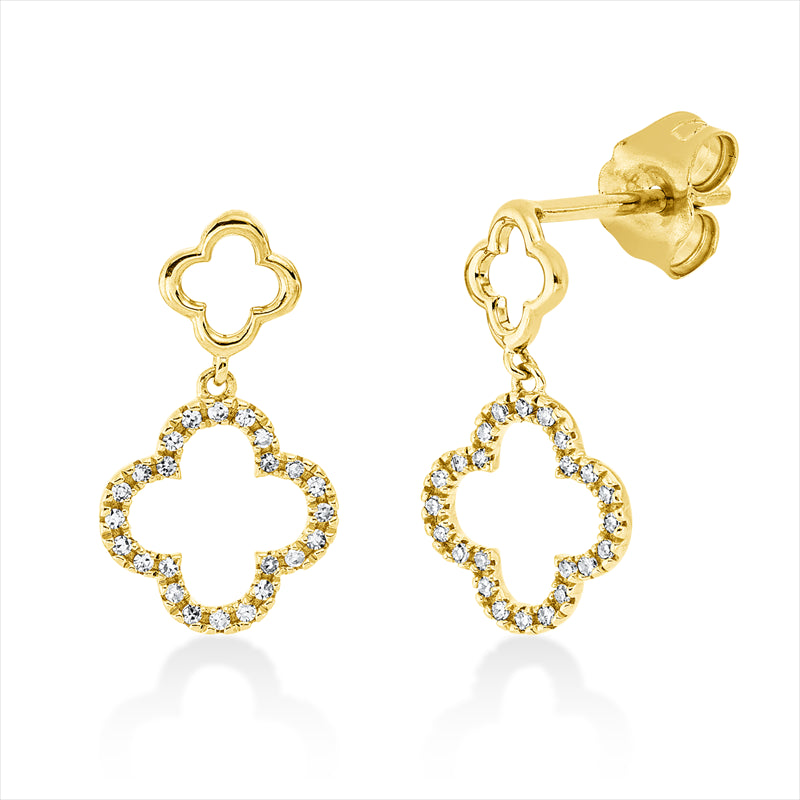 18 kt GG, 48 Dia. 0,09 ct, TW-si