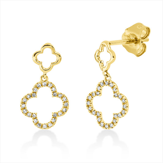 18 kt GG, 48 Dia. 0,09 ct, TW-si