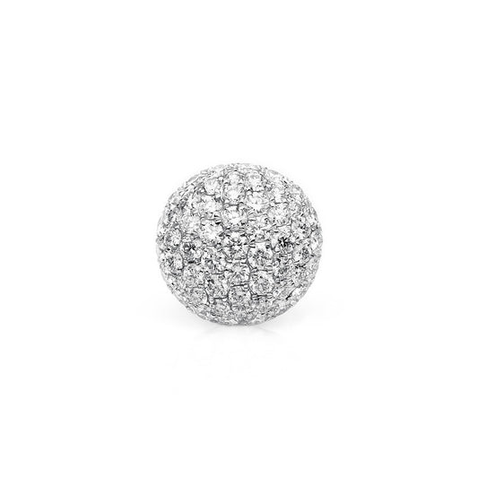 Anhänger 18 kt WG, 55 Brill. 0,74 ct, TW-vsi