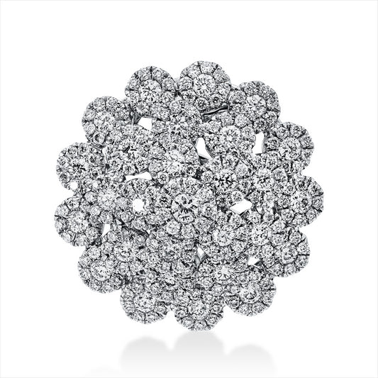 Anhänger 18 kt WG, 251 Brill. 0,85 ct, TW-si