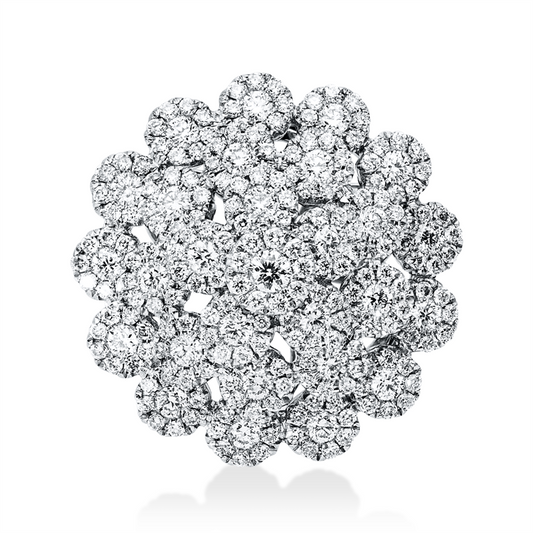 Anhänger 18 kt WG, 251 Brill. 0,85 ct, F-vsi