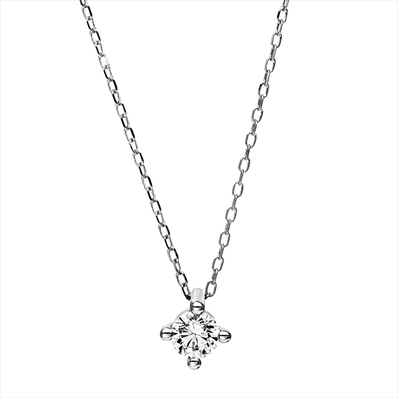 Collier 18 kt WG, GIA7488722856, 1 Brill. 0,30 ct, TW-si