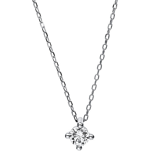 Collier 18 kt WG, GIA7488722856, 1 Brill. 0,30 ct, TW-si