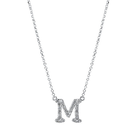 Collier 18 kt WG, mit ZÖ 38 cm & 40.6 cm, 29 Brill. 0,15 ct, TW-si