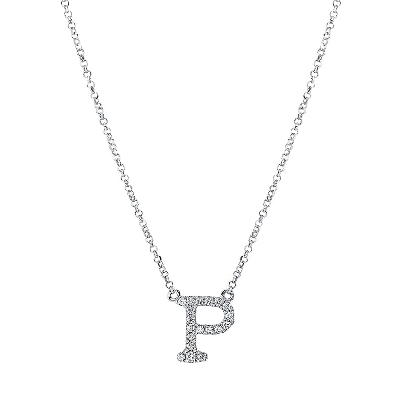 Collier 18 kt WG, mit ZÖ 40,5 cm + 38,0 cm, 19 Brill. 0,08 ct, TW-si