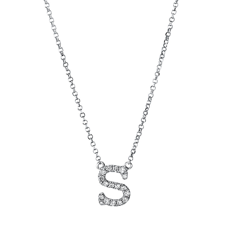Collier 18 kt WG, mit ZÖ 40,5 cm + 38,0 cm, 17 Brill. 0,10 ct, TW-si