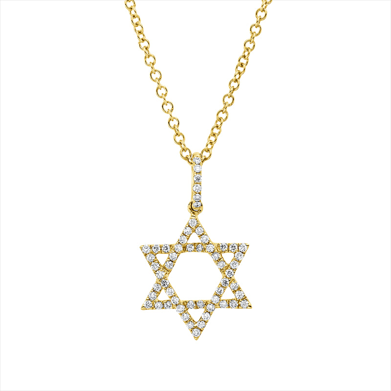 Collier 18 kt GG, 56 Brill. 0,14 ct, TW-si