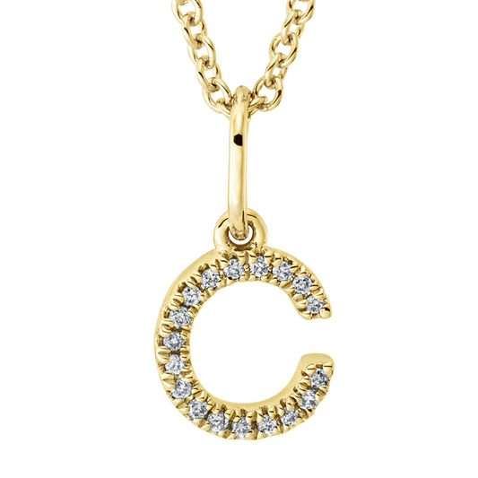 Collier 18 kt GG, 18 Brill. 0,03 ct, TW-si