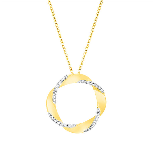 Collier 18 kt GG+WG, mit ZÖ 40 cm + 43 cm, 32 Brill. 0,22 ct, W-pi