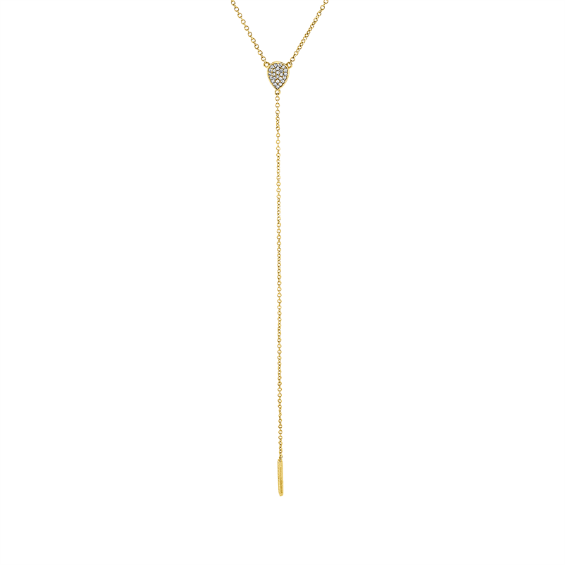 Collier 18 kt GG, mit ZÖ 40,6 cm + 43,2 cm, 35 Dia. 0,08 ct, TW-si/pi