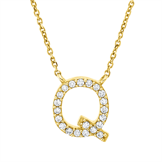 Collier 18 kt GG, 21 Brill. 0,08 ct, TW-pi