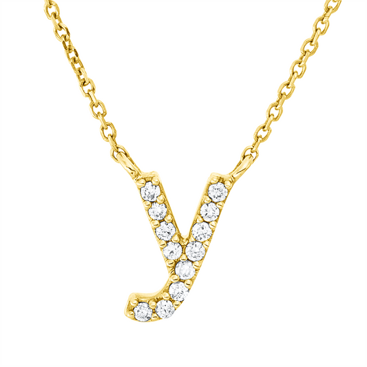 Collier 18 kt GG, 12 Brill. 0,04 ct, TW-pi