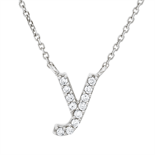 Collier 18 kt WG, 12 Brill. 0,04 ct, TW-pi