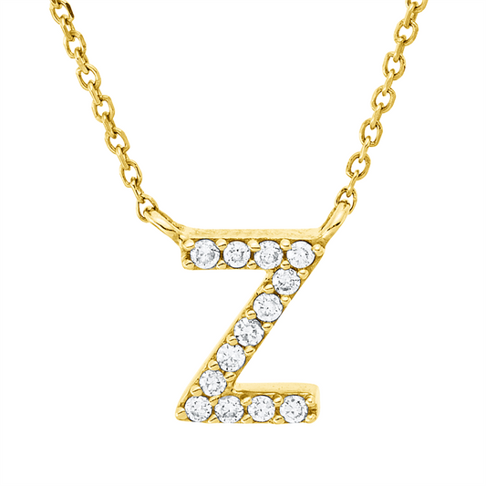 Collier 18 kt GG, 13 Brill. 0,05 ct, TW-pi