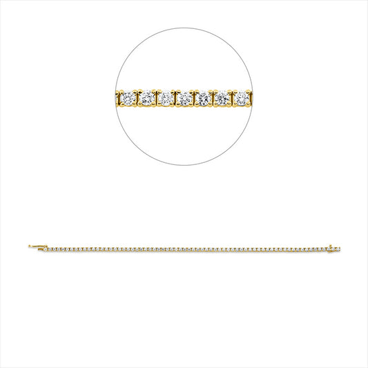 Armband 18 kt GG, Premium Edition, 68 Brill. 2,06 ct, TW-si