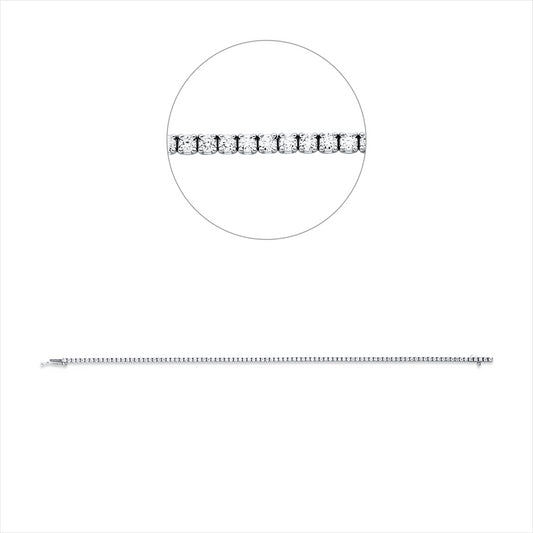 Armband 18 kt WG, Premium Edition, 95 Brill. 1,39 ct, TW-si
