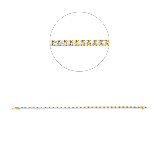 Armband 18 kt GG, Premium Edition, 95 Brill. 1,34 ct, TW-si