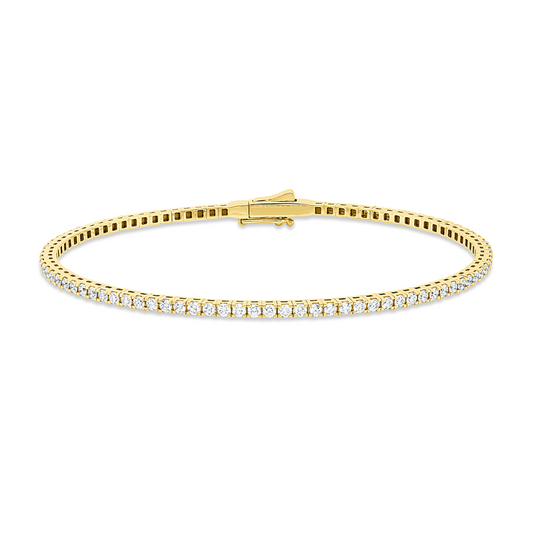 Armreif 18 kt GG, Größe 16, 64 Brill. 1,15 ct, TW-si, 22 Brill. 0,36 ct, TW-si